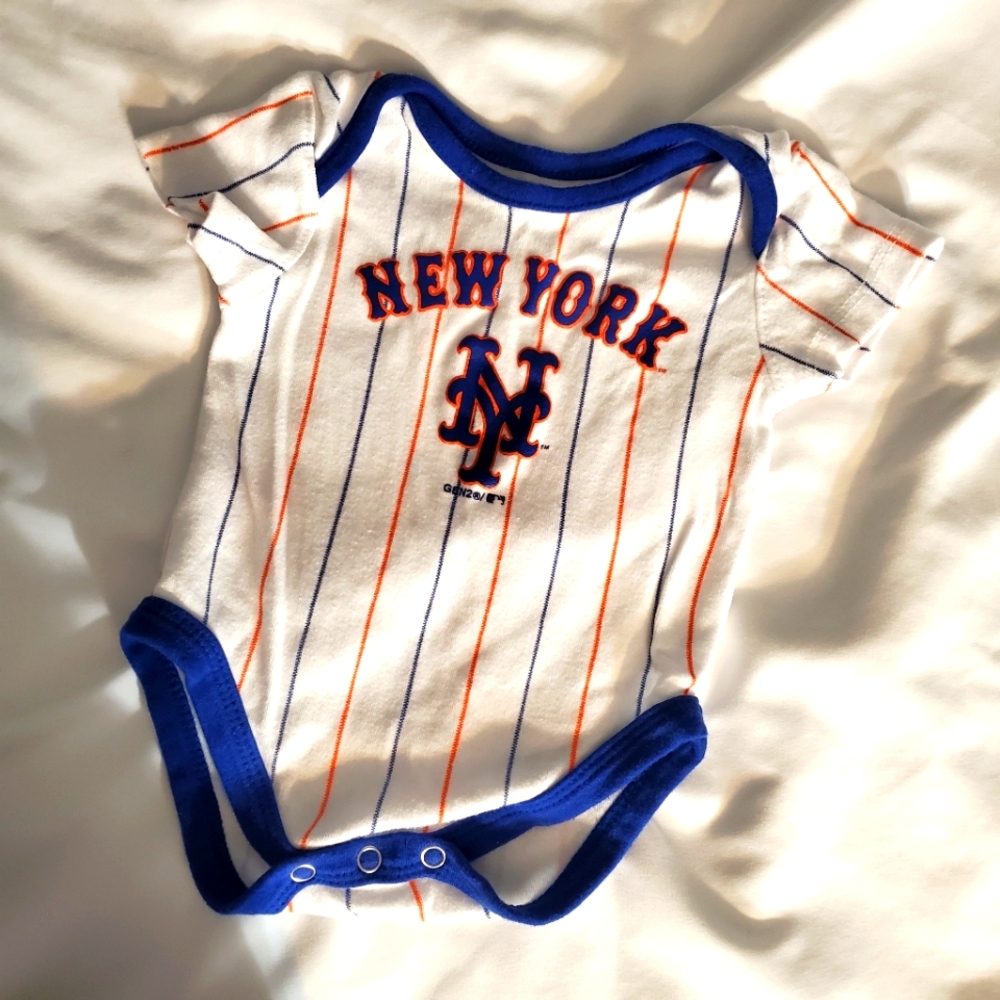 NY Mets Baby Bodysuit
